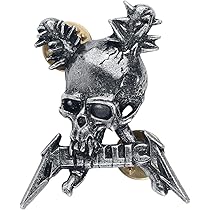モーターヘッド・ウォ~ピッグ立体バッヂ Amazon.co.jp: Motorhead ロゴ&Warpig エナメルピンバッジ