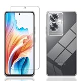 【1+1】For OPPO A79 5G 用 ガラスフィルム For OPPO A79 5G 用 フィルム 貼り付け簡単+For OPPO A79 5G ケース クリア For OPPO A79 5G 対応 TPU 透明 薄型 耐衝撃 防指紋 擦り傷防 軽量 全面保護 For OPPO A79 5G 専用ケース（1枚フィルム&TPU ケース）