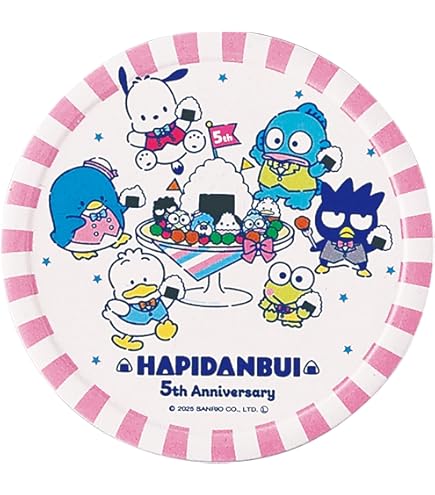 HAPIDANBUI 5th Anniversary 小皿6枚セット HAPIDANBUI 5th Anniversary 小皿6枚セット 5th Anniversary
