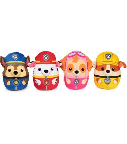 Amazon.co.jp: パウパトロールぬいぐるみセット - 4パックセット 7