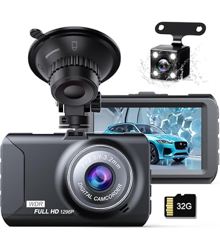 Amazon.co.jp: ドライブレコーダー 小型 ドラレコ 300万画素 1296Pフル