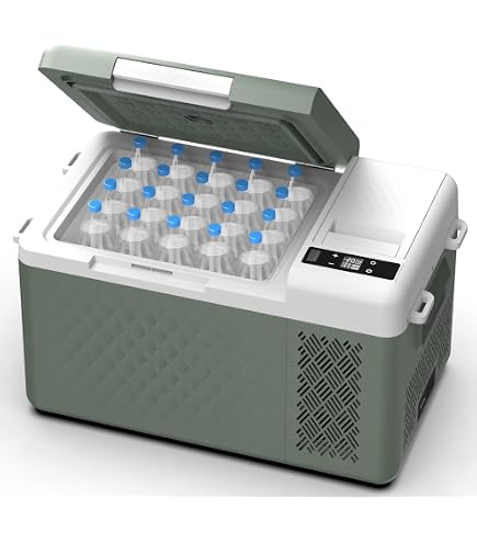 Amazon.co.jp: SetPower RF25 車載冷蔵庫 ブラック × PG216wh磁吸