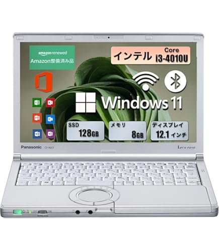 Amazon.co.jp: 中古ノートパソコン office2019搭載 Windows 11 12.1型