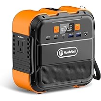 ポータブル電源　飛行機持込可　小型　軽量　USB出力 ライト FlashFish Amazon.co.jp: FlashFish ポータブル電源 26400mAh/98Wh 小型