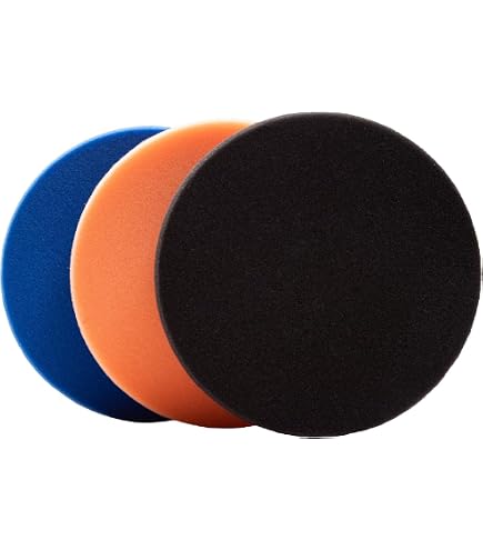 RUPES Waffle Ultra-Fine Polishing Foam Pad for Rotary Polishers 5