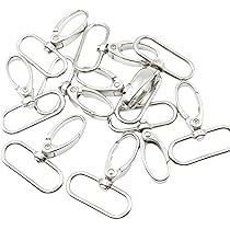 Amazon | ナスカン 回転式 10個セット (内径32mm, シルバー