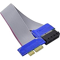 Amazon.co.jp: オーディオファン PCIe x1スロット用延長ケーブル