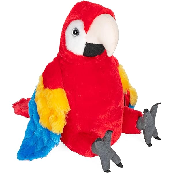 Amazon.co.jp: ワイルドリパブリック ルリコンゴウインコ ぬいぐるみ