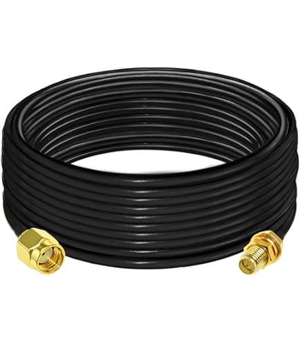 Amazon | Premiertek 低損失 0.5㎝厚 RG58/U(SYV-50)屋外用 遠距離通信