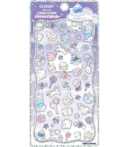 専用品です Amazon | カミオジャパン ステッカー メロウアクアリウム ユニコーン