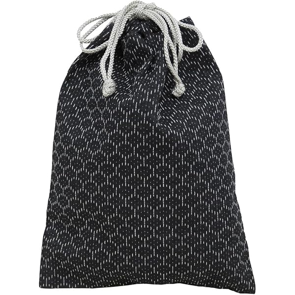 Amazon | 印傳屋 印伝 巾着 [5753 更紗 青海波] | ポーチ