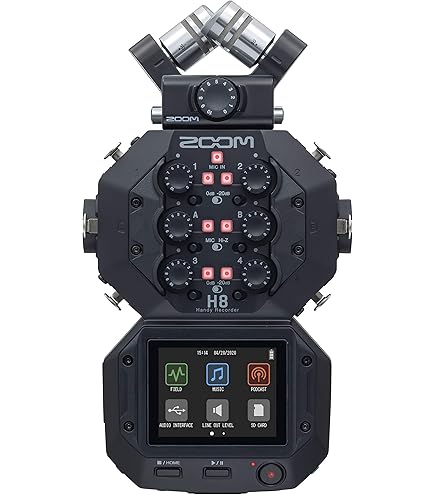 Amazon | Zoom LiveTrak L-8 Podcast Recorder, Battery Powered
