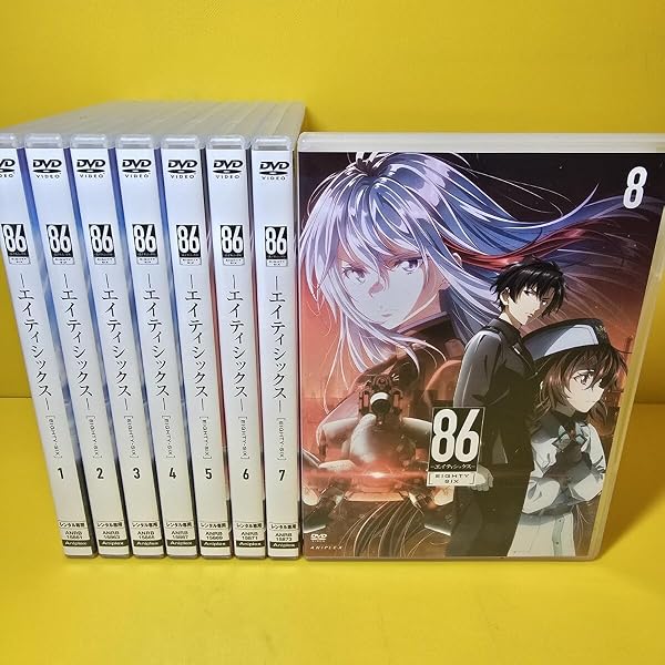Amazon.co.jp: 86 エイティシックス [レンタル落ち] 全8巻セット