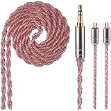 YYX4753 リケーブル 2pin 純銅 ケーブル 6芯 リケーブル 2pin 3.5mm ケーブル 高音質 アップグレードケーブル ２ピン 3.5mm 6芯 ケーブル シュア掛け無し KZ ZST ZS10 ZSR ZSA ZS6 ED16 ES3 ES4 TRN V10 V20 V60 V80 TFZ EXCLUSIVE EXCLUSIVE KING SIMGOT EN700 等に対応 Yinyoo (2pin・3.5ｍｍプラグ)