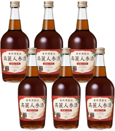 Amazon.co.jp: 養命酒製造 高麗人参酒 （700ml ） 3本セット ／ 乾燥