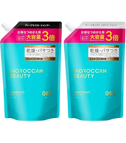 Amazon | モロッカンビューティ ディープモイスト シャンプー ヘア