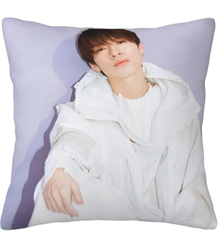 （ひろこ） Manクッションカバー カサマンス ニットベルベット 横長 クッション ブルートパーズ