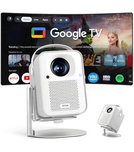 Amazon.co.jp: ETOE プロジェクター 4K Android TV 11.0 Netflix搭載