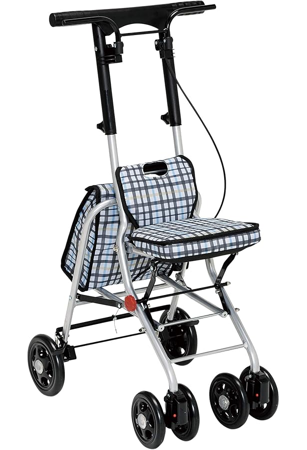 スワン 歩行補助器具 コメットデラックス シルバーカー 超軽量 手押し車 楽天市場】シルバーカー コメット デラックスタイプ 五十畑工業
