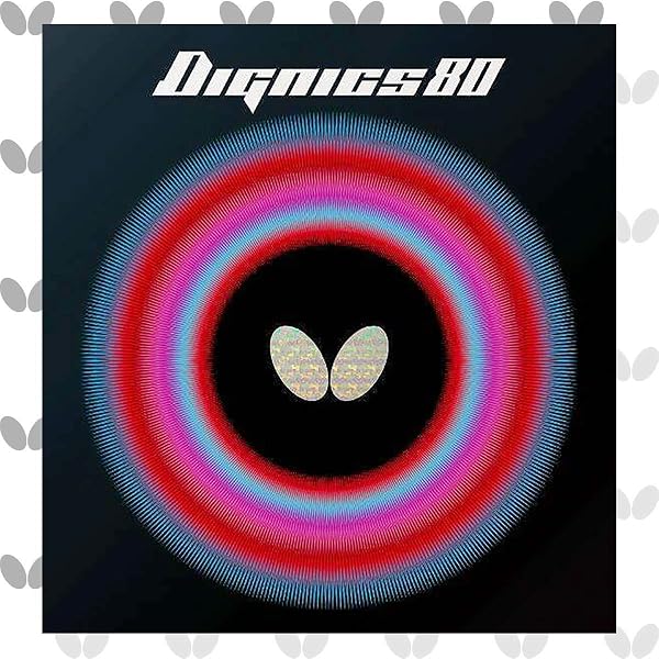 バタフライ(Butterfly) 卓球 ラバー ディグニクス 80 ハイテンション裏ラバー 06050 - 1