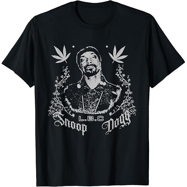 Amazon | スヌープ・ドッグ公式エアブラシ写真 Tシャツ | Tシャツ