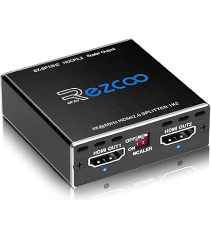 Amazon | BLACK BOX CORP AVSP-HDMI1X2 1X2 HDMI スプリッター AUDIO
