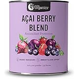 Nutra Organics Acai Berry Blend 200g Delicious blend of 6 berries to support Immunity, Antioxidant protection and glowing ski