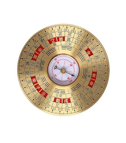 Amazon.co.jp: 羅盤 アンテック ケース付き 古典 風水羅盤 風水