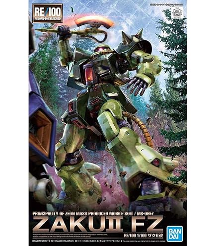 RE 1/100 ザクⅡ改 ザクFz 改修 全塗装 完成品 ポケットの中の戦争 Amazon | RE/100 ザクII改 MS-06FZ FZ 機動戦士ガンダム0080 ポケット