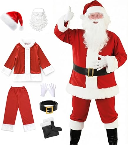 Amazon.co.jp: MAKE CHEERFUL サンタクロース 袋 クリスマス袋 サンタ