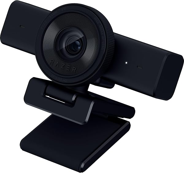 Razer レイザー Kiyo V2 X ストリーミングウェブカメラ1440p 60 FPS HD 高速かつ正確な オートフォーカス 内蔵マイク 80° 広角レンズ 3.7 MP センサー プライバシーカバー内蔵 素早く簡単なソフトウェアカスタマイズ OBS Xsplit 対応 キヨ ブイツー エックス 【日本正規代理店保証品】 - 1