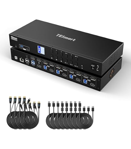 Amazon.co.jp: TESmart HDMI マトリックス 4入力4出力