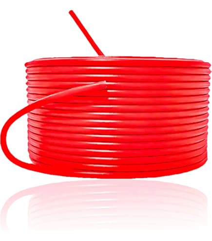 ДД【中古】太陽ケーブルテック KIV 14SQ レッド 50m KIV 14SQ こまっ  