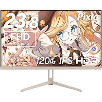 Amazon.co.jp: Pixio PX246 Wave Beige ゲーミングモニター 23.8インチ
