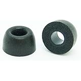 St.espoir イヤーピース ワイヤレス TWS 用 セット 低反発 収納ケース付 安心の国内検品 (TWS, 4個入 ブラック)