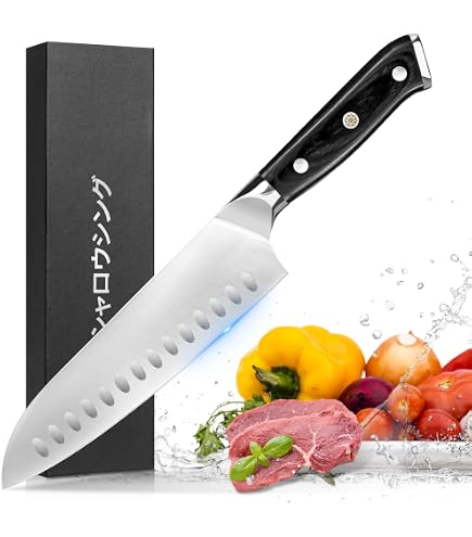 Amazon | Pure KOMACHI 2 料理包丁と鞘 グレー 6インチ | 手研ぎの日本