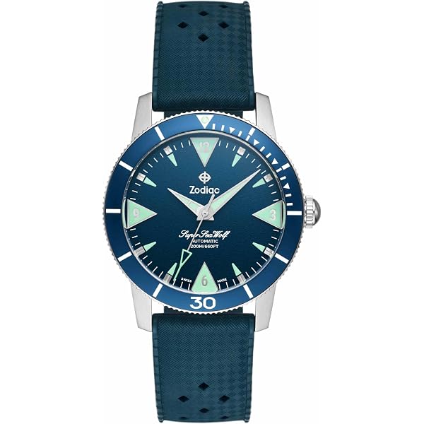 Amazon.co.jp: [Zodiac] 自動巻き腕時計 SUPER SEA WOLF 53 ZO9287