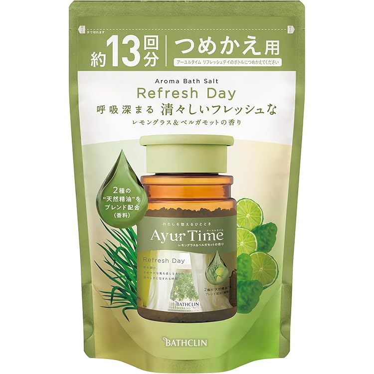 ◆新品・未開封◆アーユルタイム レモングラス &ベルガモット 10袋セット♪ Amazon | アーユルタイムレモングラス&ベルガモット720g | バスクリン