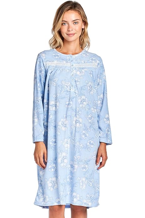 Keyocean Nightgowns for Women, Soft 100 