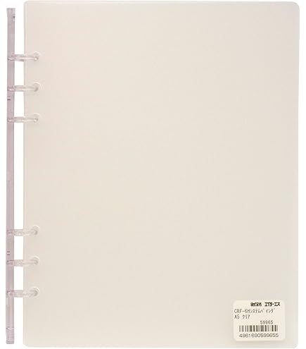 Amazon | A5サイズ 6穴 CR システム手帳 リング ファイルパーツ
