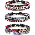 HZMAN Mix 6 Wrap Bracelets Men Women, Hemp Cords Ethnic Tribal Bracelets Wristbands