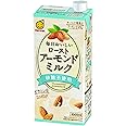 マルサン 毎日おいしいローストアーモンドミルク 砂糖不使用 1000ml ×6本 紙パック