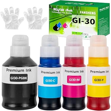 Amazon.co.jp: GI-30 GI 30 インクボトル詰め替え Canon G6030 G5030