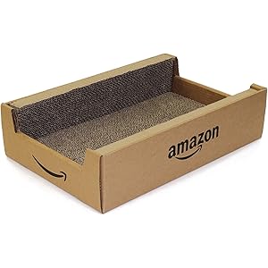 [Amazon限定ブランド] Petzone 爪とぎ Amazonボックス つめみがき 猫用
