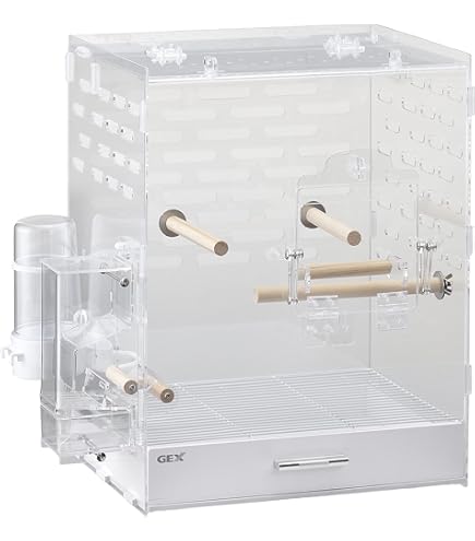 Amazon | 三晃商会 SANKO 鳥用 イージーホーム クリアバード35WH