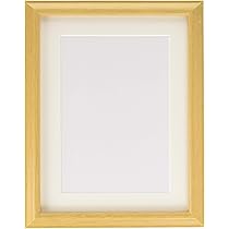 Amazon.co.jp: KING 額縁 木製 すずかぜ ナチュラル 2L 815545
