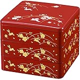 カノー 重箱 本重 日本製 朱 6.5