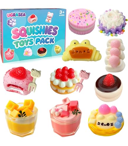 Amazon | MushMeez Yummy Mini Taba Squishies - スクイッシュ