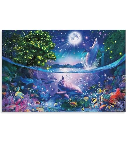 Amazon.co.jp: ポスター クリスチャン ラッセン Harmony (foil