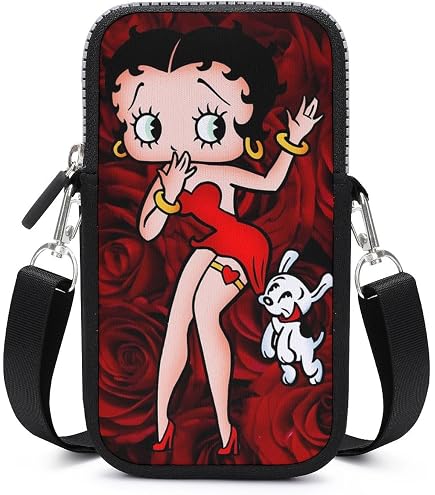 Amazon.co.jp: ベティちゃん スマホポーチ レディース ショルダー 携帯